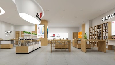 现代数码店3D模型下载